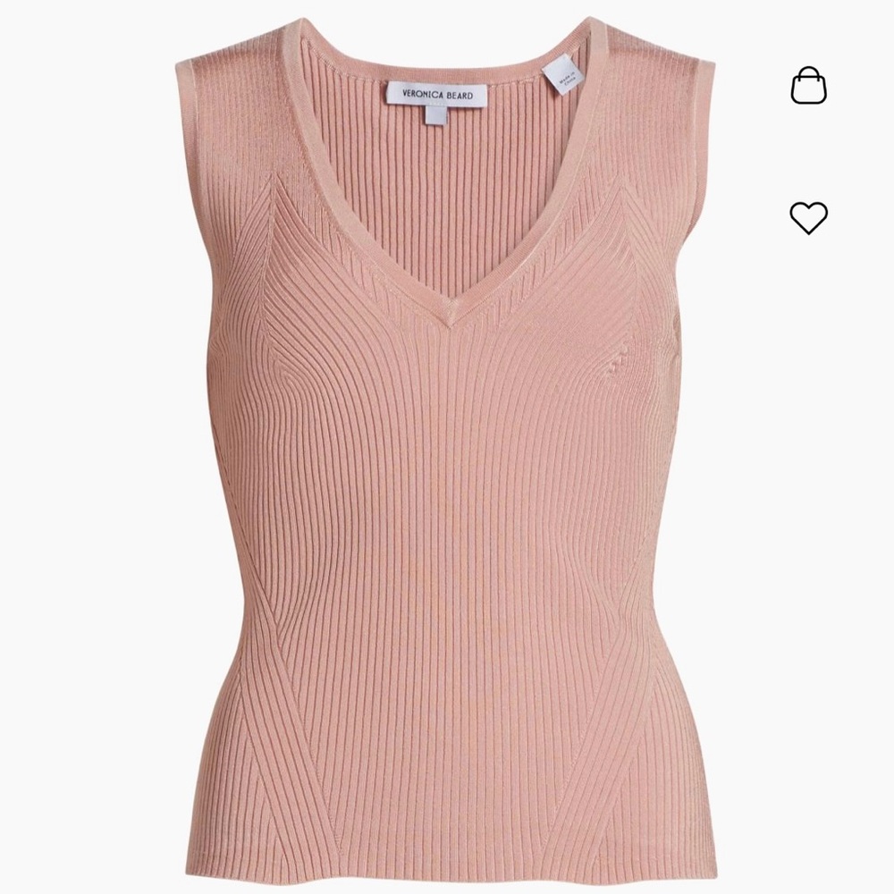 VERONICA BEARD - NWT - SID SLEEVELESS PULLOVER - L
